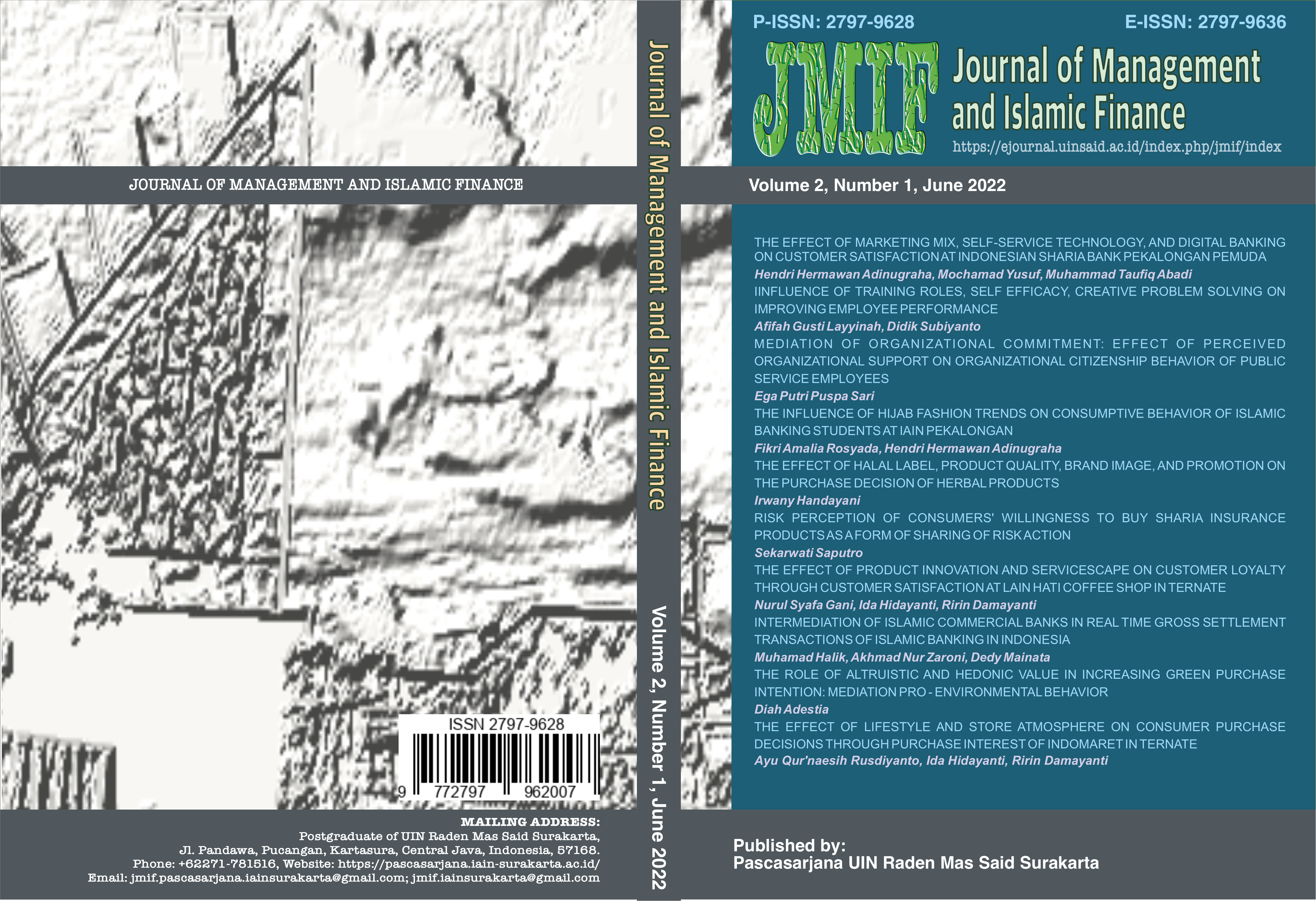 					View Vol. 2 No. 1 (2022): Journal of Management and Islamic Finance
				